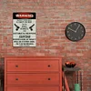 Warning Shot - Vintage Metal Signs(12*16Inch) - Warning