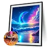 Rainbow Beach 30*40cm(canvas) full round drill diamond painting