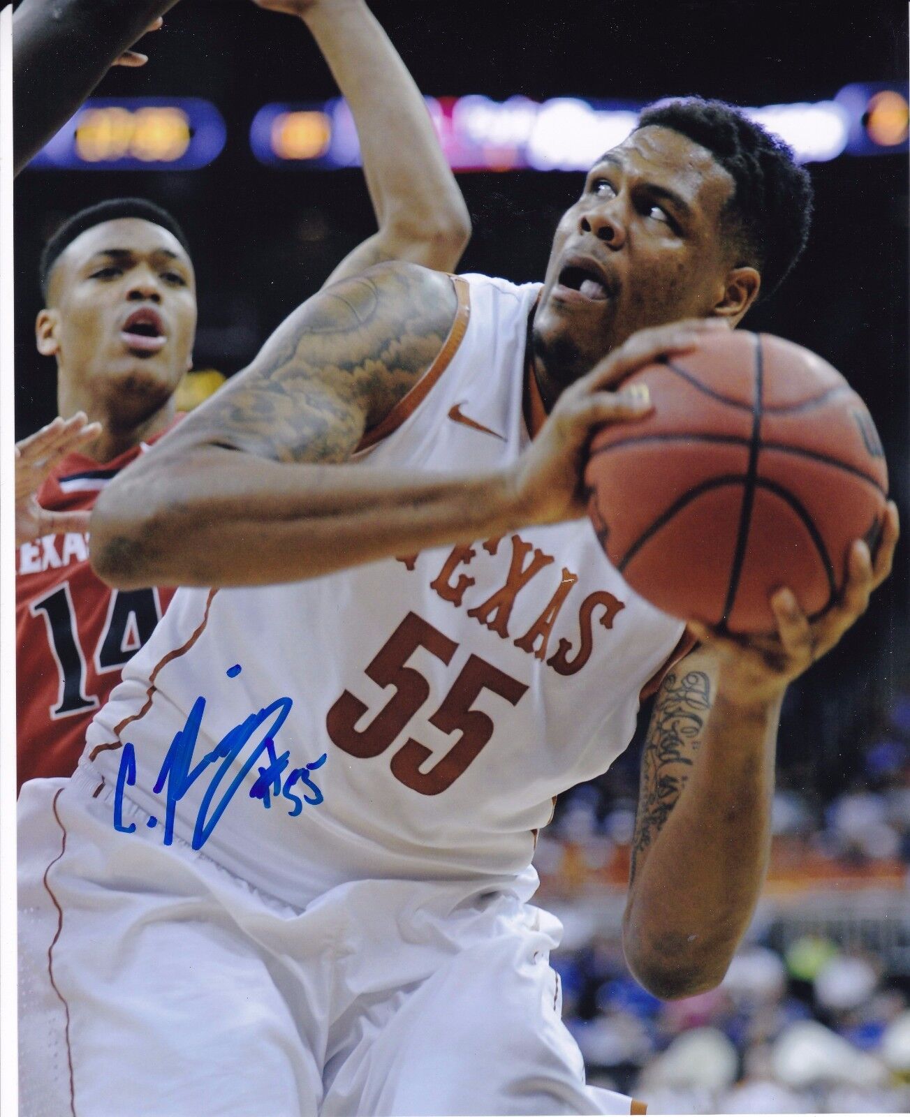 Cameron Ridley autographed 8x10 University of Texas #2  Shipping