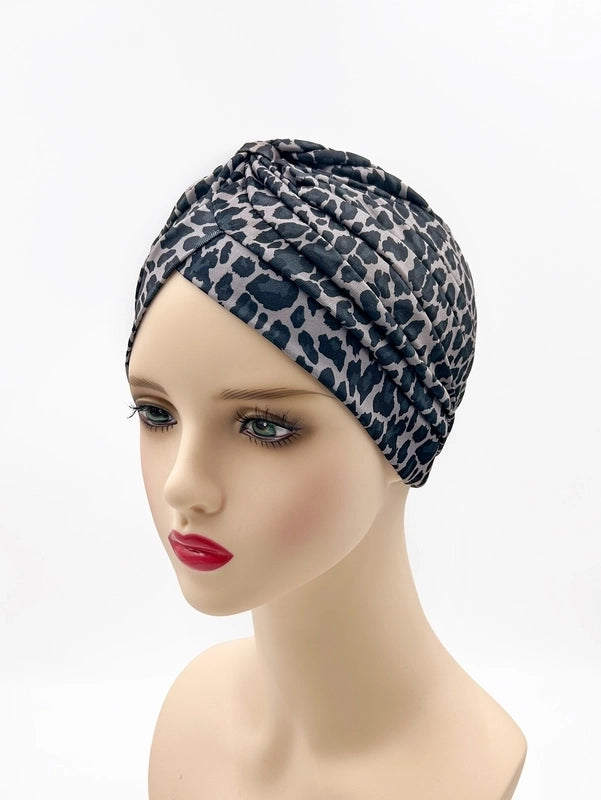 New Color Printed Leopard Print Indian Hat Popular Headscarf Cap Baotou Hat