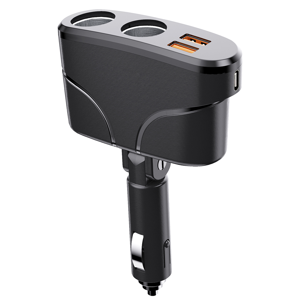 

2 in 1 USB Cigarette Lighter QC3.0 PD Fast Charging Car Chargers Socket, 501 Original