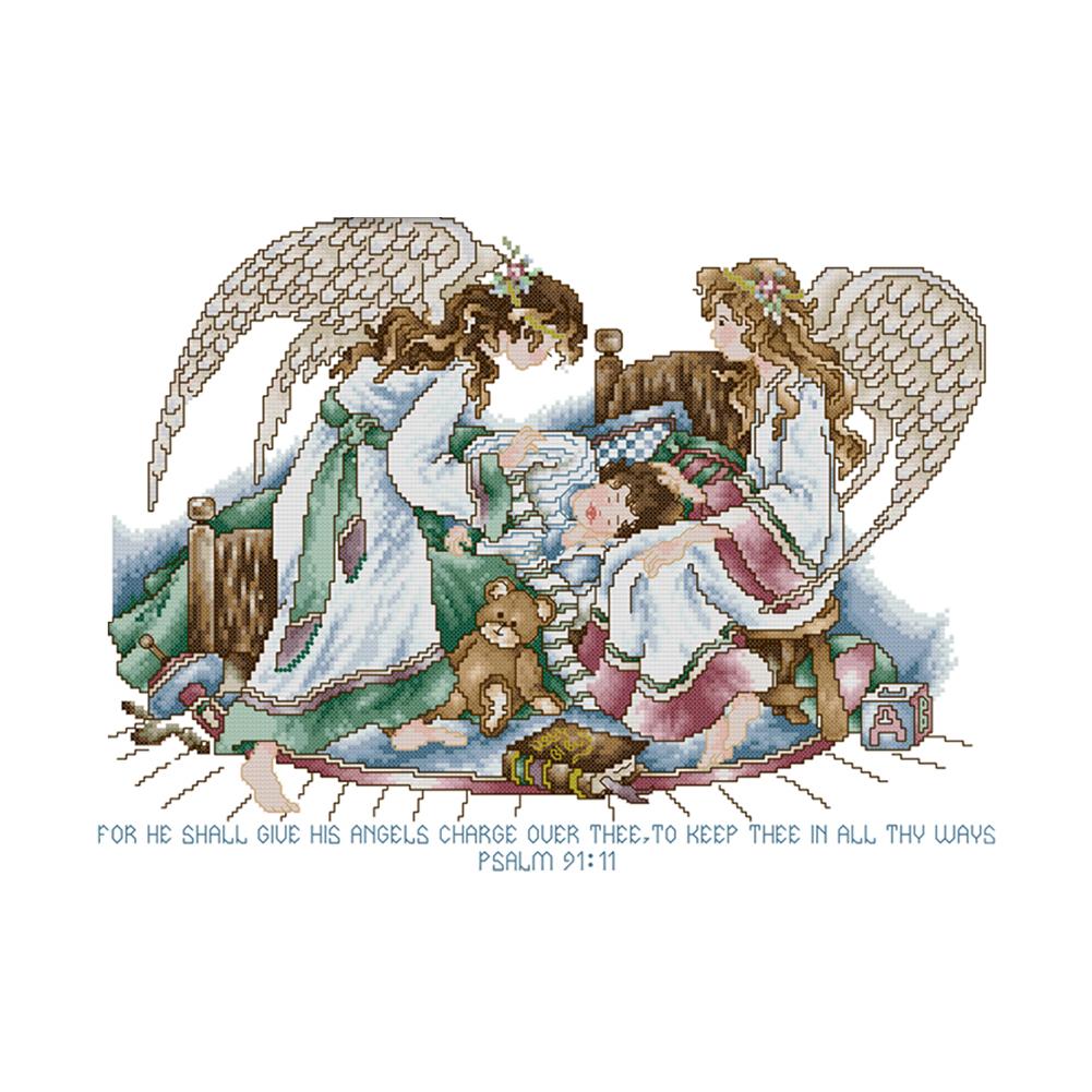 

Dream Angel - 14CT Stamped Cross Stitch - 34cm, 501 Original