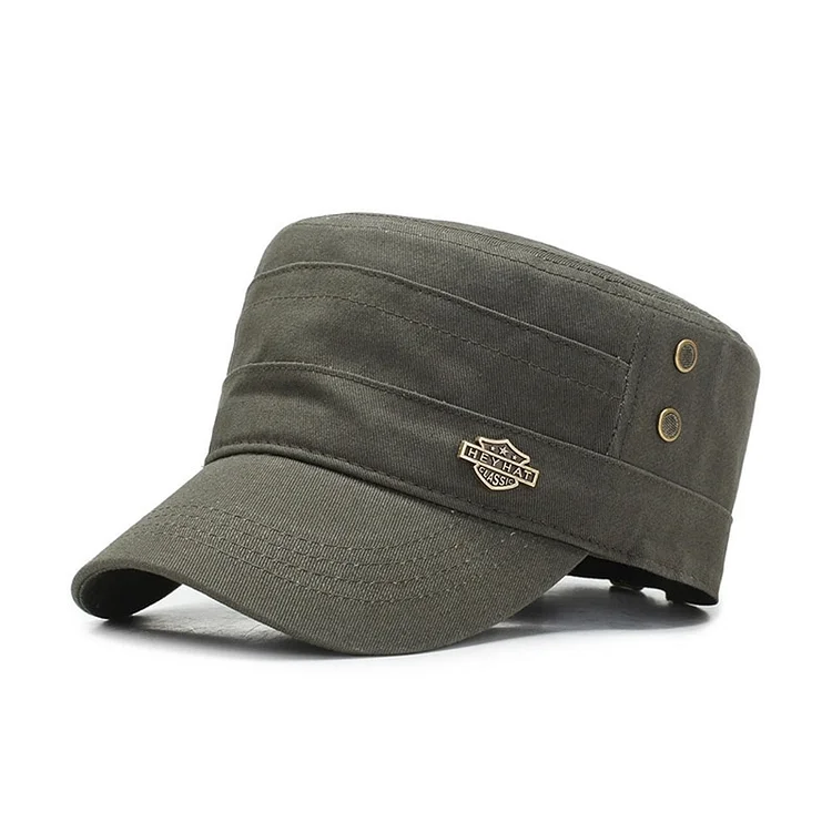 Mens Baseball Cap Military Caps Summer Tactical hat Men s Flat Top Cotton Army Cap Sports Leisure Hats Cycling Running Cap