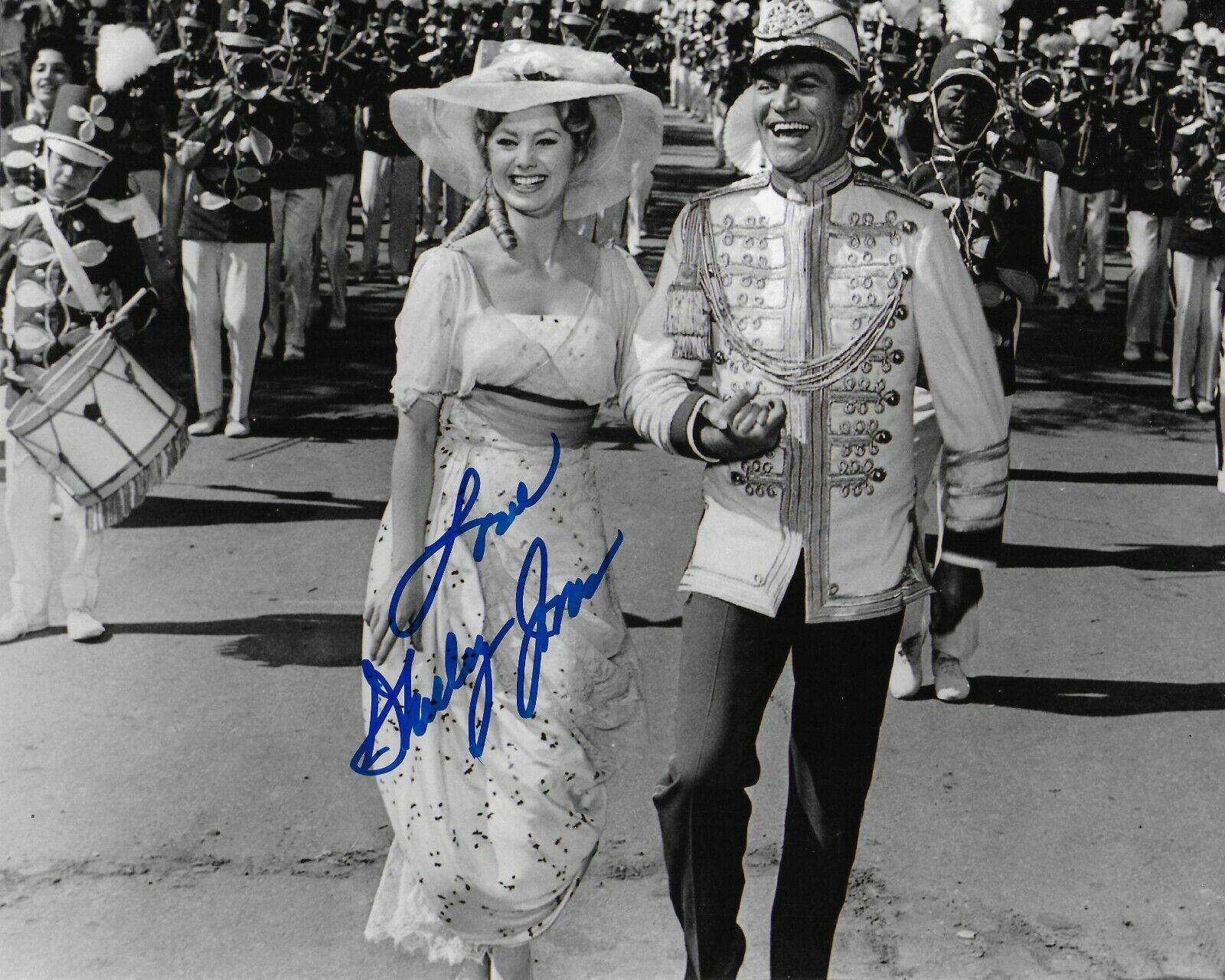 Shirley Jones Music Man Original Autographed 8x10 Photo Poster painting #7