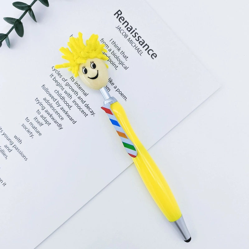 1 Piece Cartoon Class Learning ABS Plastic Cute Ballpoint Pen
