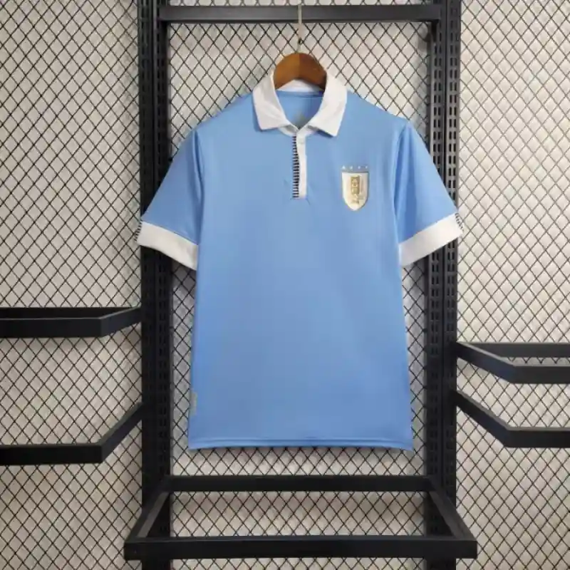 2024 Uruguay Blue Polo Shirt