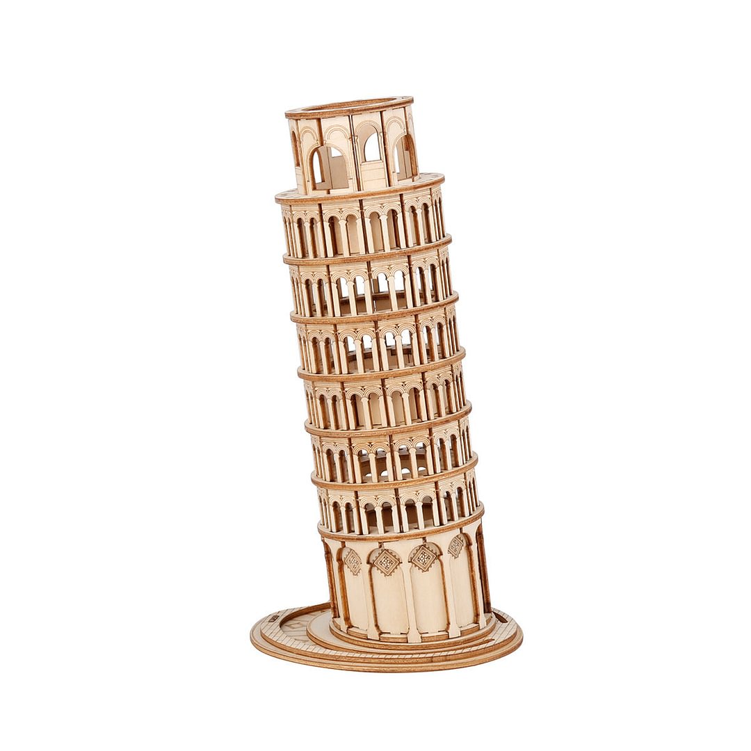 Rolife Leaning Tower of Pisa TG304 3D Wooden Puzzle Decor,okpuzzle,3dpuzzle,puzzle shop,puzzle store