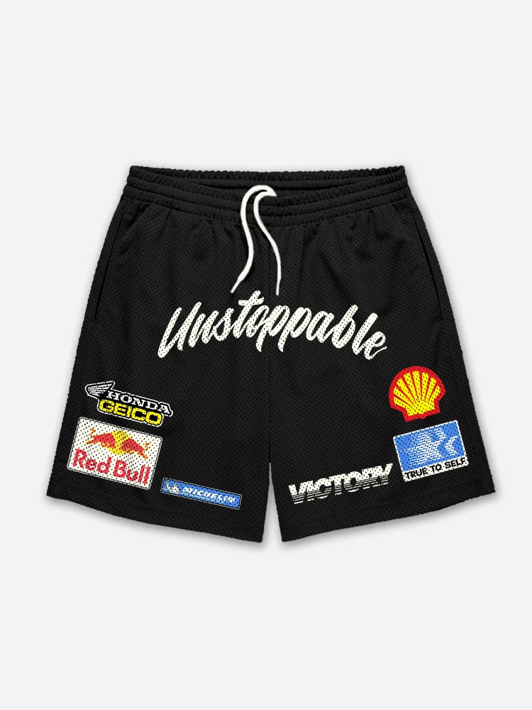 Unstoppable Street Trend Racing Mesh Shorts