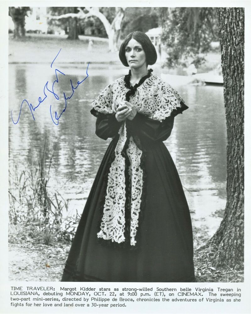 MARGOT KIDDER Signed Photo Poster painting - Time Traveler