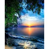Lake and Sunrise-Full Square Diamond Painting