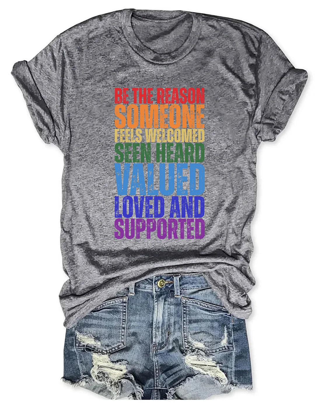 Rainbow Affirmation T-shirt