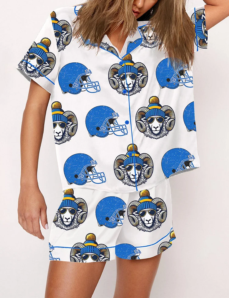Women's Los Angeles Football Rams Sports Fan Pajama Set