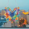 Diamond Painting Butterfly Acrylic Hanging Pendant for Wall Home Decor