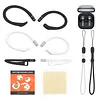 Silicone Ear Hooks for Samsung Galaxy Buds 4 Pro/buds 4 Anti-Lost Ear Hooks with Anti-lost Strap Lanyard Comfortable Anti-fall Ear Hook