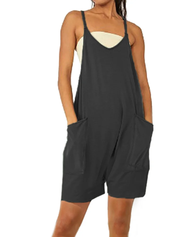 Uveng Uveng Women's Ebay Explosion Zipper Pocket Slings Shorts Trousers Backs