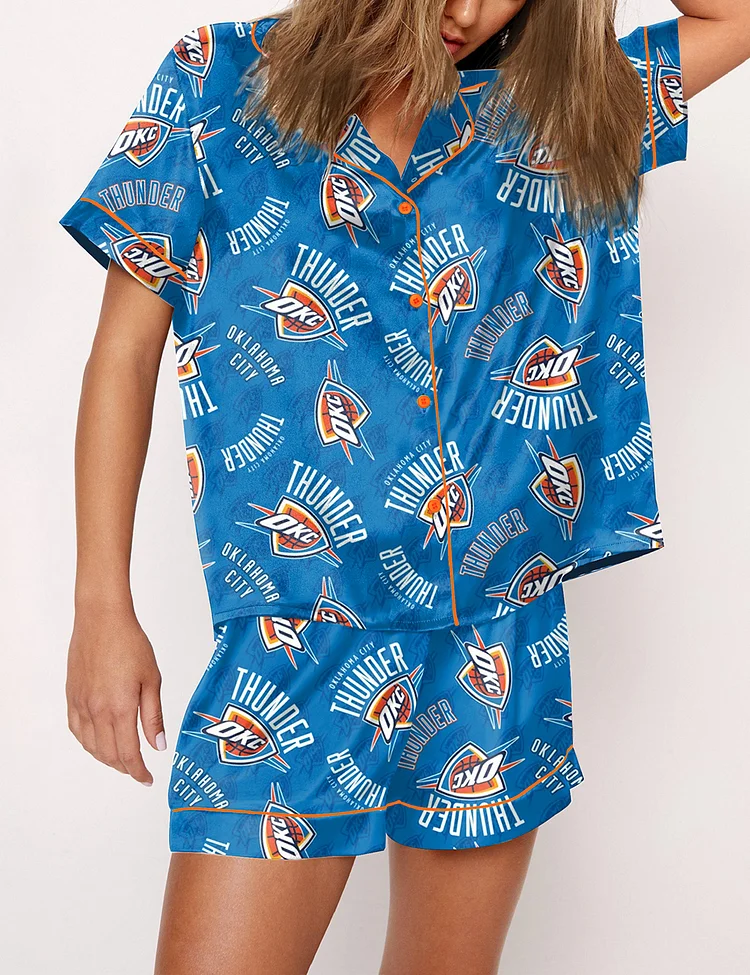 Women's Oklahoma City Thunder Basketball Pajama Set