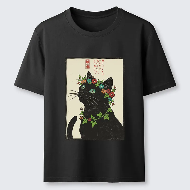 Comstylish The Flower-crowned Cat Classic T-shirt
