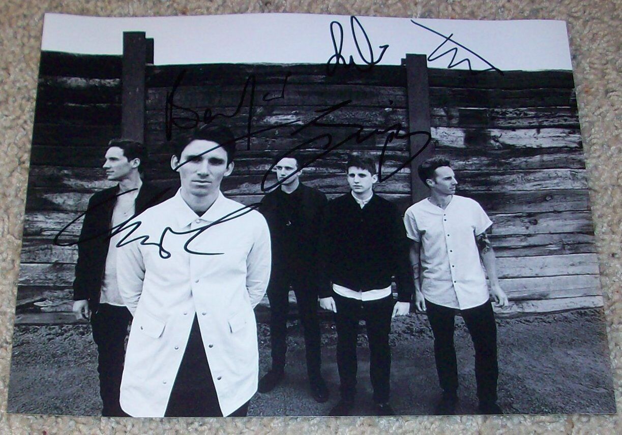 COASTS GROUP SIGNED AUTOGRAPH 8x10 Photo Poster painting BAND F w/PROOF CHRIS CAINES +4