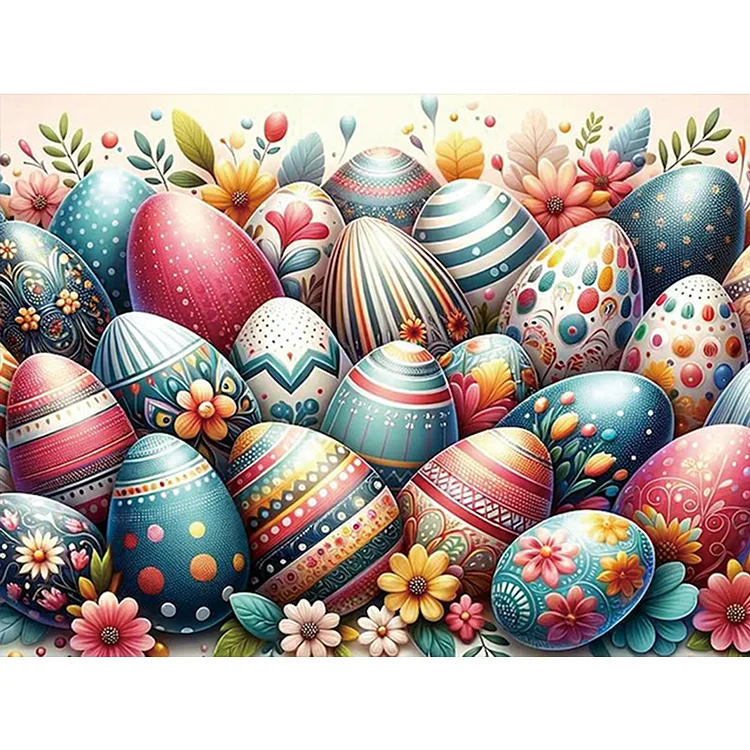 Easter Egg - Full Round - Diamond Painting(40*30cm)