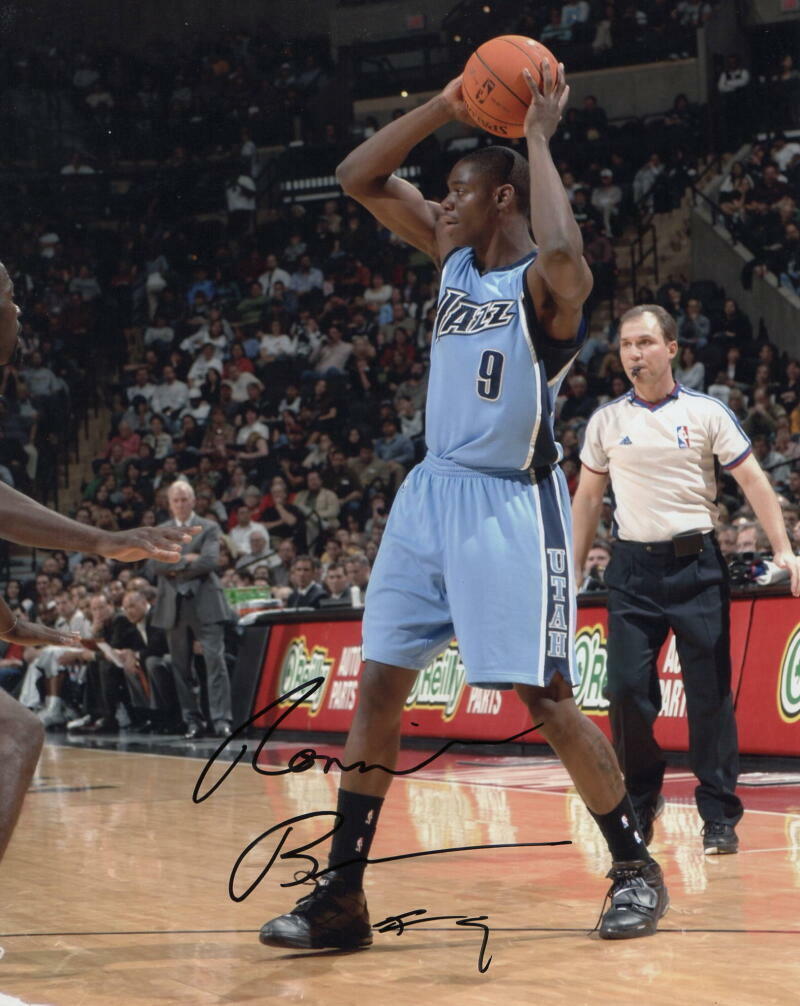 RONNIE BREWER SIGNED AUTOGRAPH 8X10 Photo Poster painting - ARKANSAS MR BASKETBALL, UTAH JAZZ C