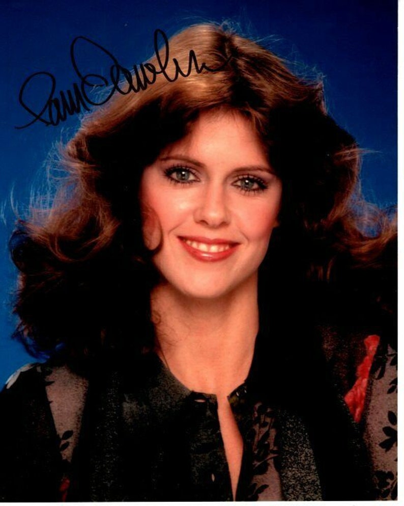 Pam dawber signed autographed mork & mindy mcconnell Photo Poster painting