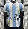 Argentina  2025 Home Sky Blue with Messi Celebration Print Shirt