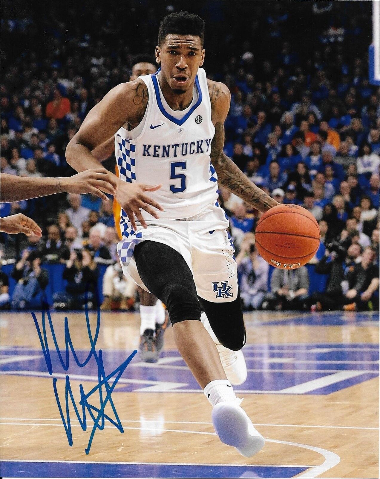 MALIK MONK signed autographed CHAELOTTE HORNETS 8x10 Photo Poster painting KENTUCKY w/COA