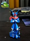 1/20 Scale World Zukan Ash's Greninja & Greninja - Pokemon Resin Statue - PoPoWa Studio