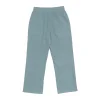 Men's Casual Hawaii Beach Multi Button Cotton Linen Trousers by Inlyline