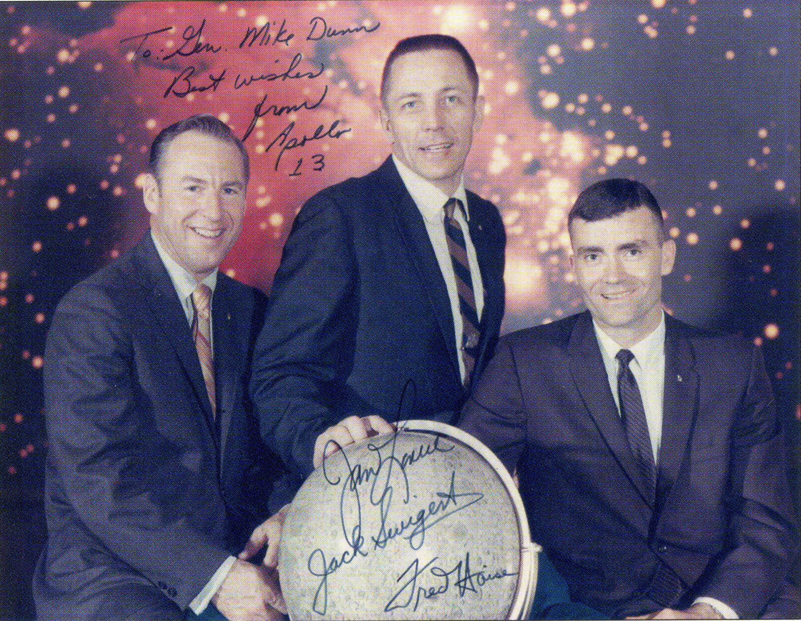 JAMES JIM LOVELL Jack Swigert FRED HAISE Signed Photo Poster paintinggraph Apollo 13 preprint