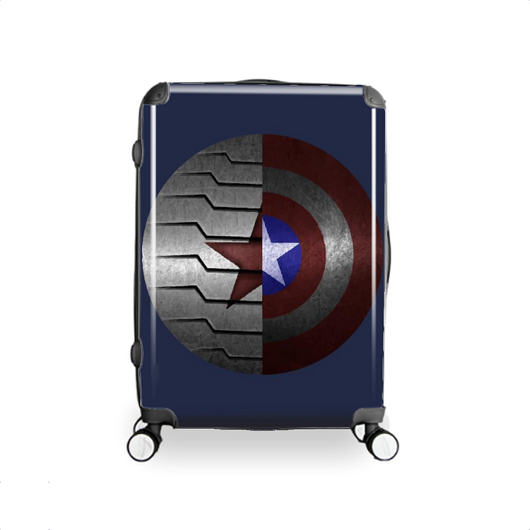 Stucky Shield Bucky Barnes, Avengers Hardside Luggage