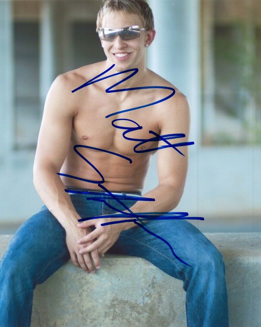 Matt Steffanina Signed Autographed 8x10 Photo Poster painting Shirtless Pose COA