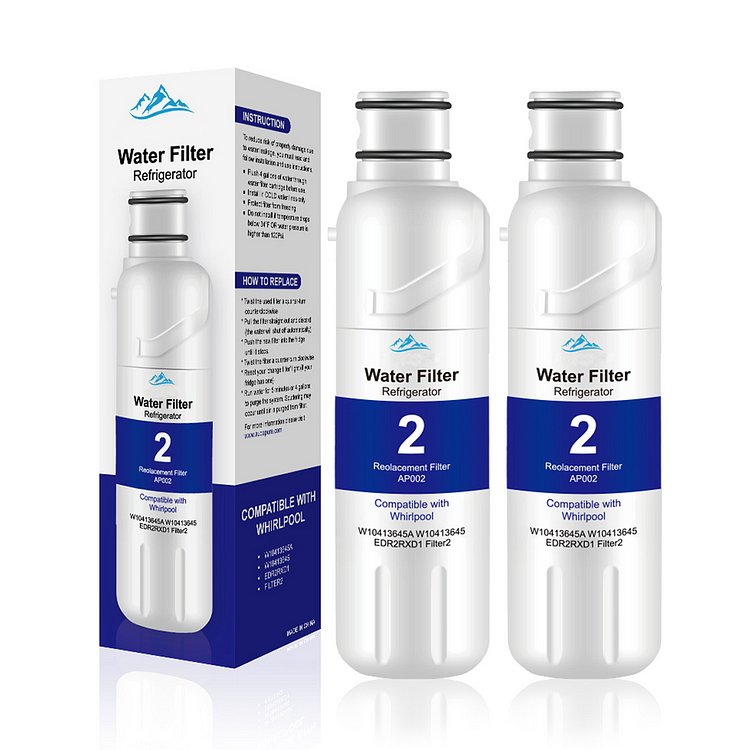 Dearfilter Compatible with Refrigerator Water Filter 2 W10413645a, EDR2RXD1  Water Filter 4PCS