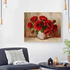 Poppy - 11CT Stamped Cross Stitch - 43*50cm - Flower