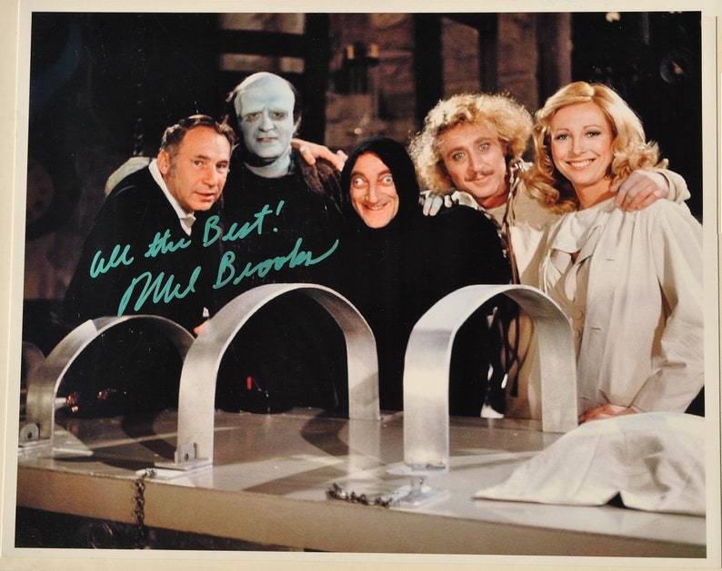 MEL BROOKS SIGNED Photo Poster painting Young Frankenstein, Blazing Saddles, Silent Movie wcoa