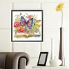 >SALE<DIY Partial Special Shaped Drill Diamond Painting Simple Butterfly Book 40x40cm