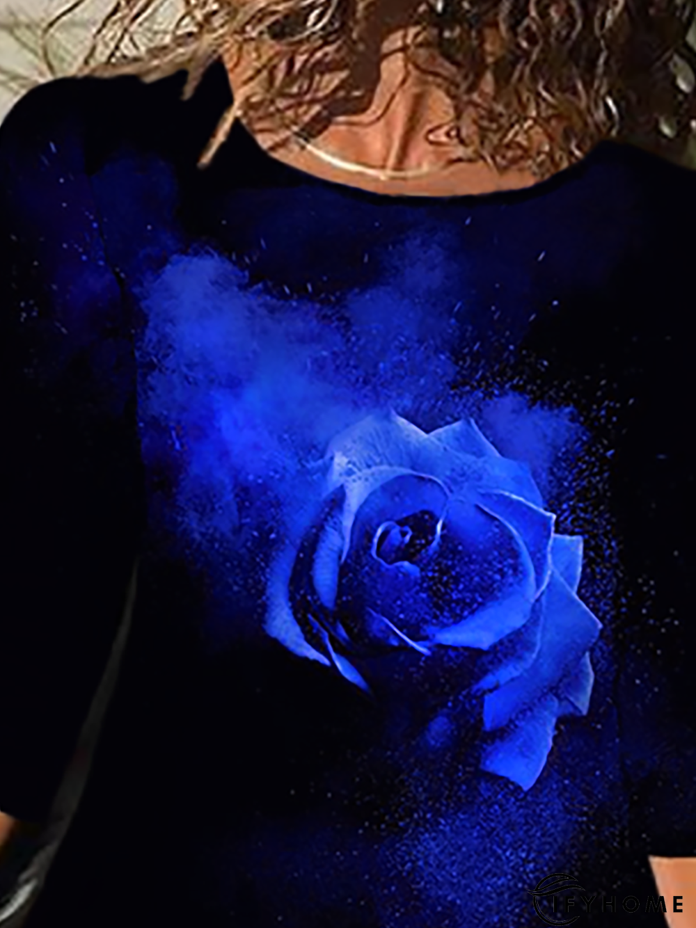 Floral Printed Casual T-shirt | IFYHOME