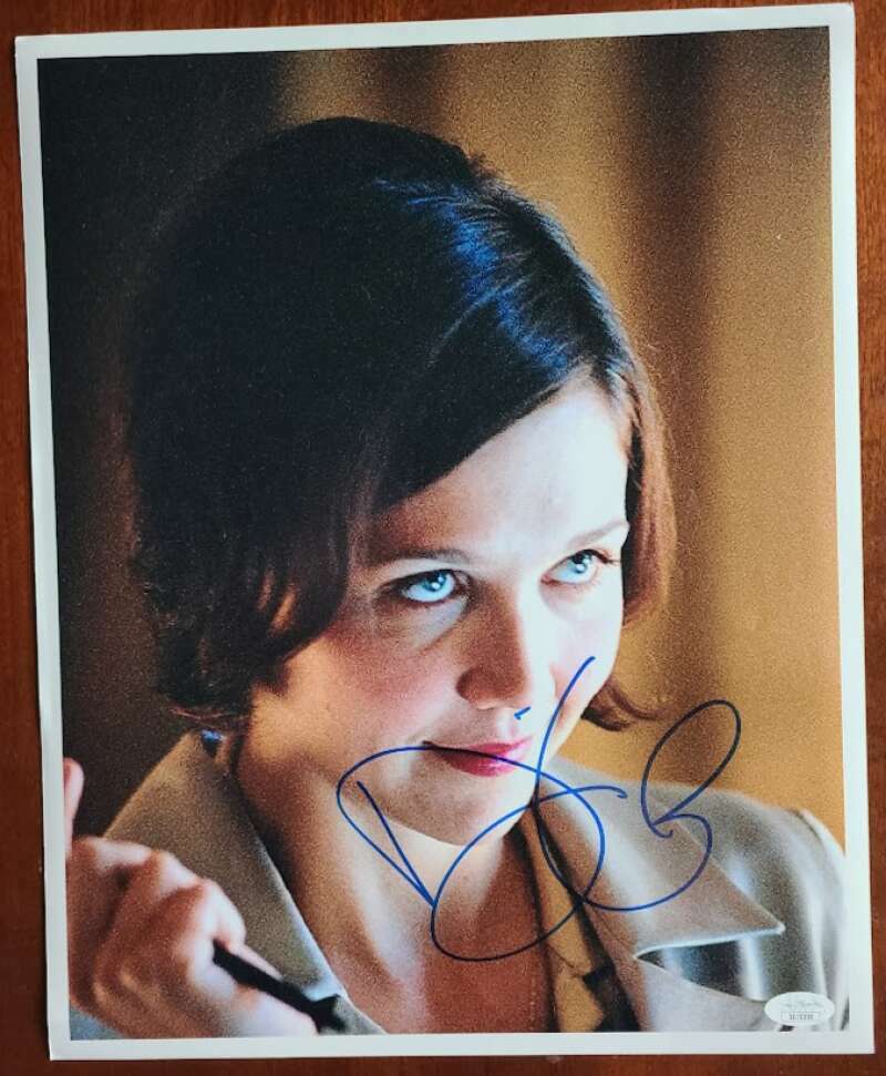 Maggie Gyllenhaal JSA Coa Signed 11x14 Photo Poster painting Autograph