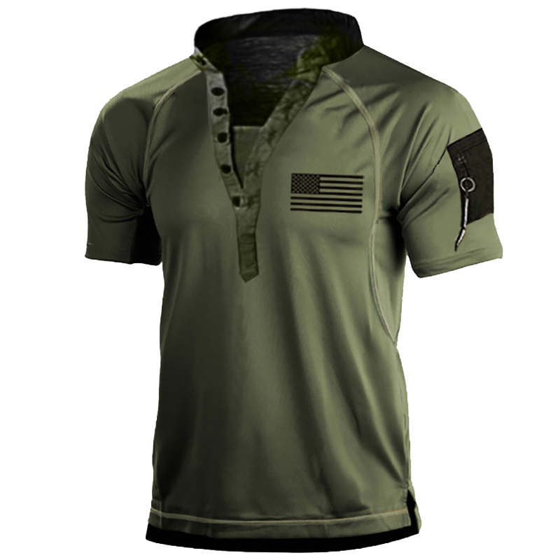 tactical henley shirt