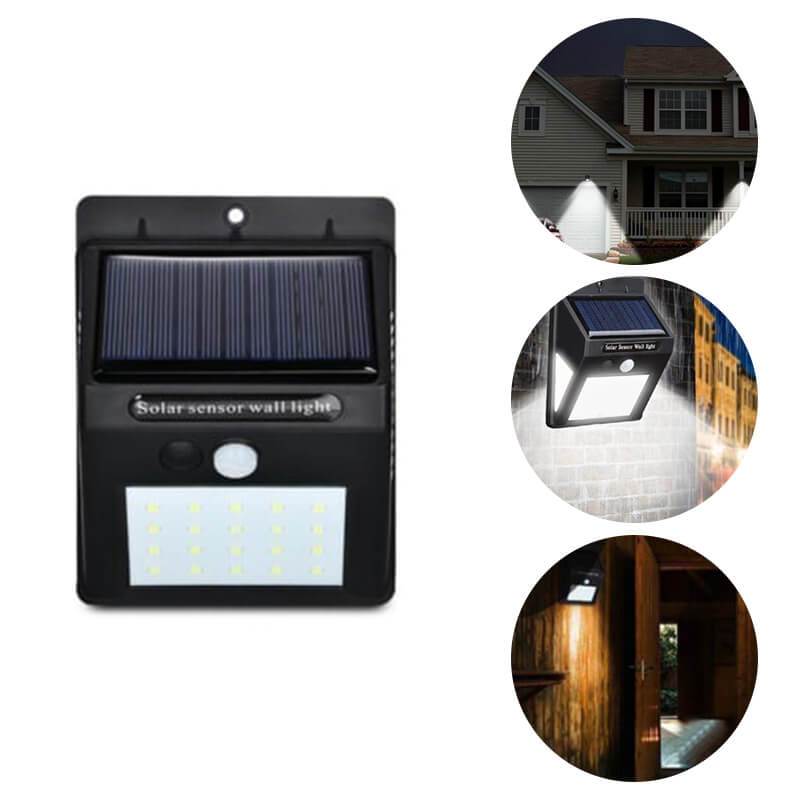 Hirundo 20 LED Solar Lamps Outdoor