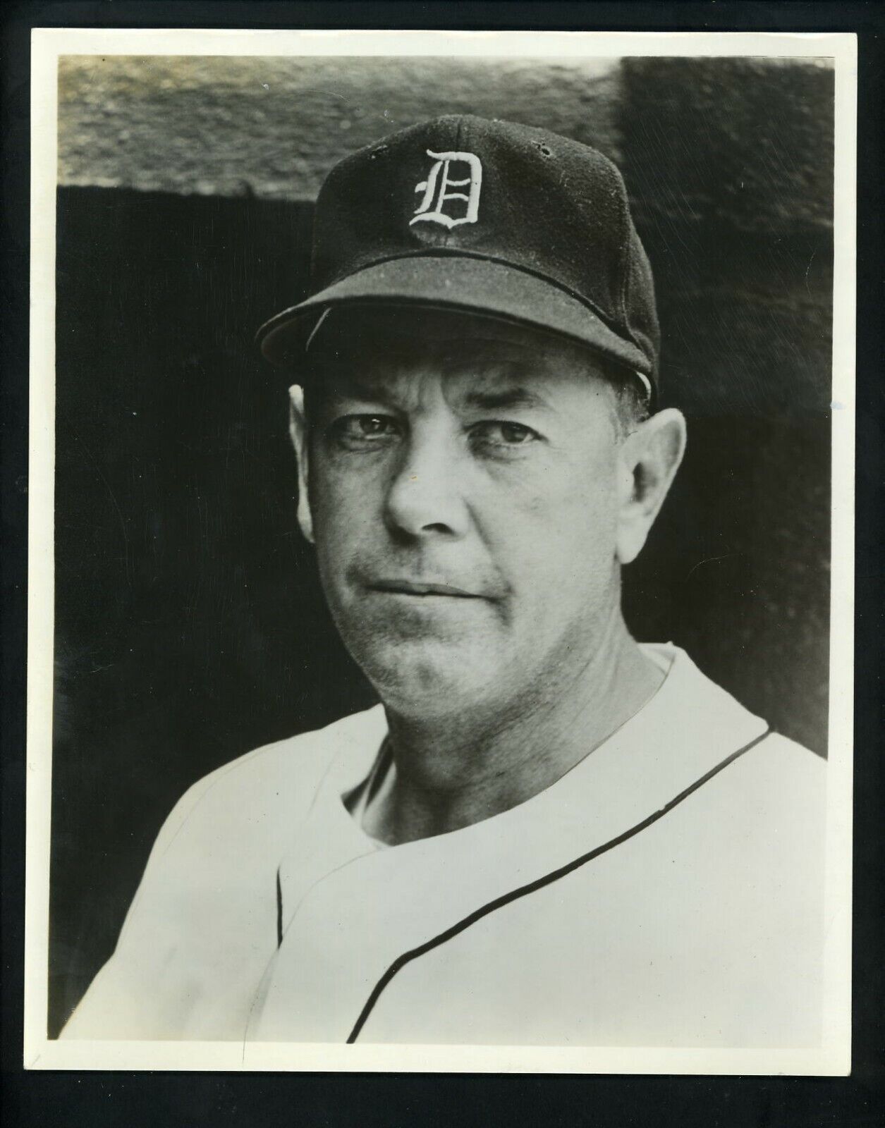 Ted Lyons Detroit Tigers pitching coach 1953 Press Photo Poster painting