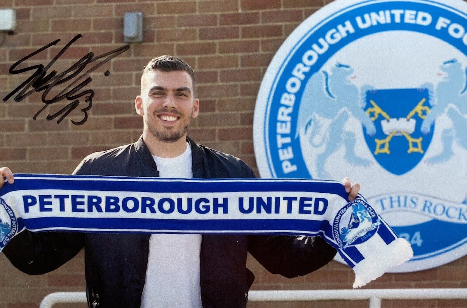 Daniel Gyollai Genuine Hand Signed 6X4 Peterborough United Photo Poster painting