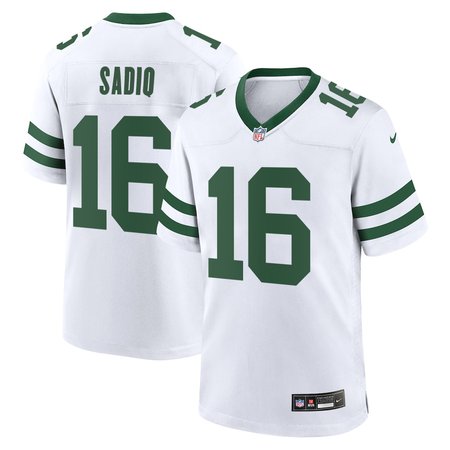 Men's New York Jets #16 Kenyon Sadiq White 2026 NFL Draft Game Jersey