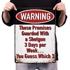 Funny Warning - Vintage Metal Signs(12*16Inch) - Warning