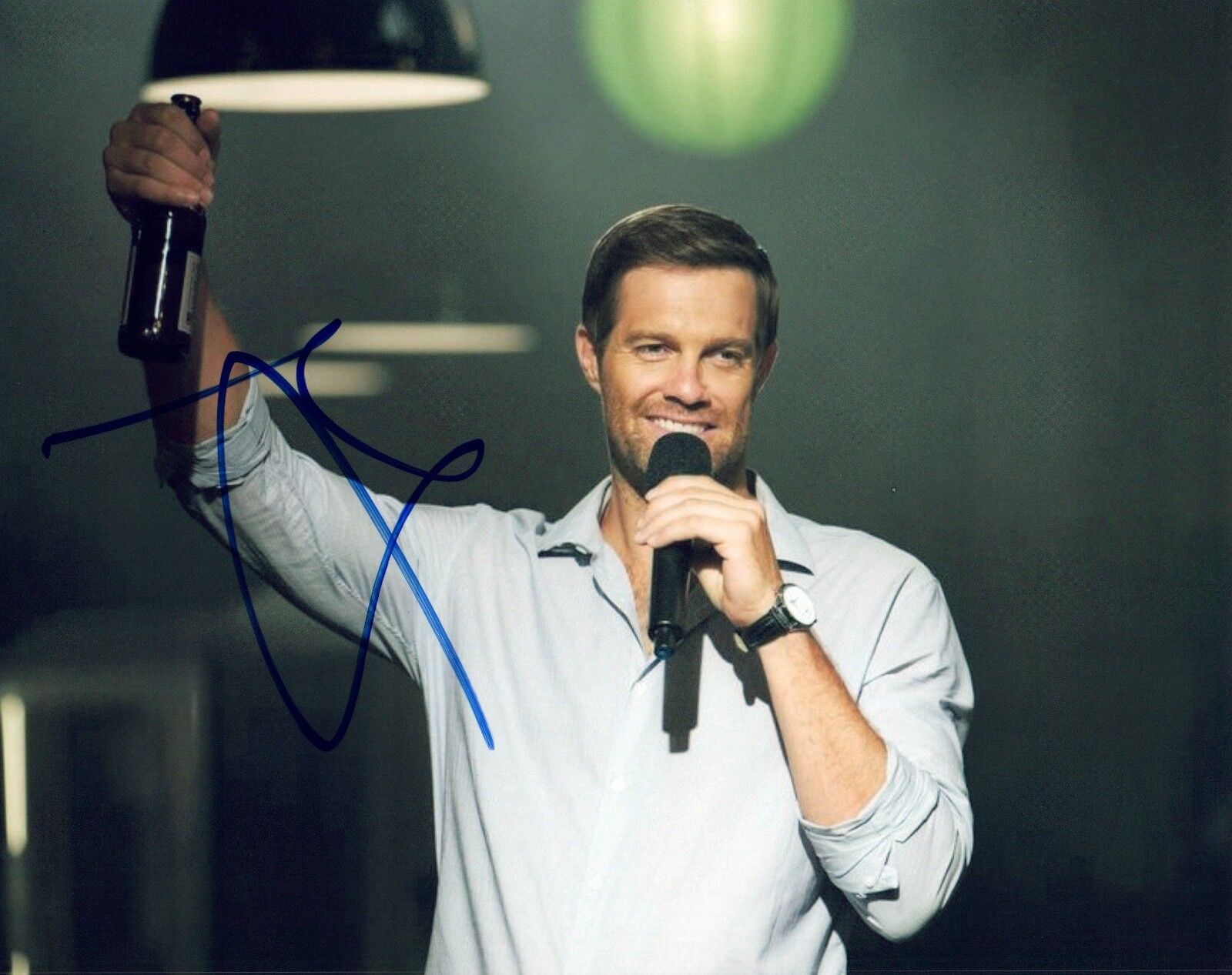 Geoff Stults Signed Autographed 8x10 Photo Poster painting Grace and Frankie 7th Heaven COA AB