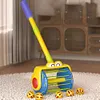 Electric Push Walker and Spinning Ball Launcher Baby Walker Set Baby Vacuum Toy