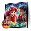 Diamond Painting -DIY Round Drill Ariel Harry Potter(40x40cm)
