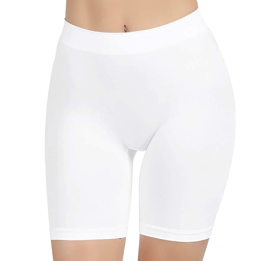 Slip Shorts Womens Comfortable Seamless Smooth Slip Shorts for Under Dresses  
