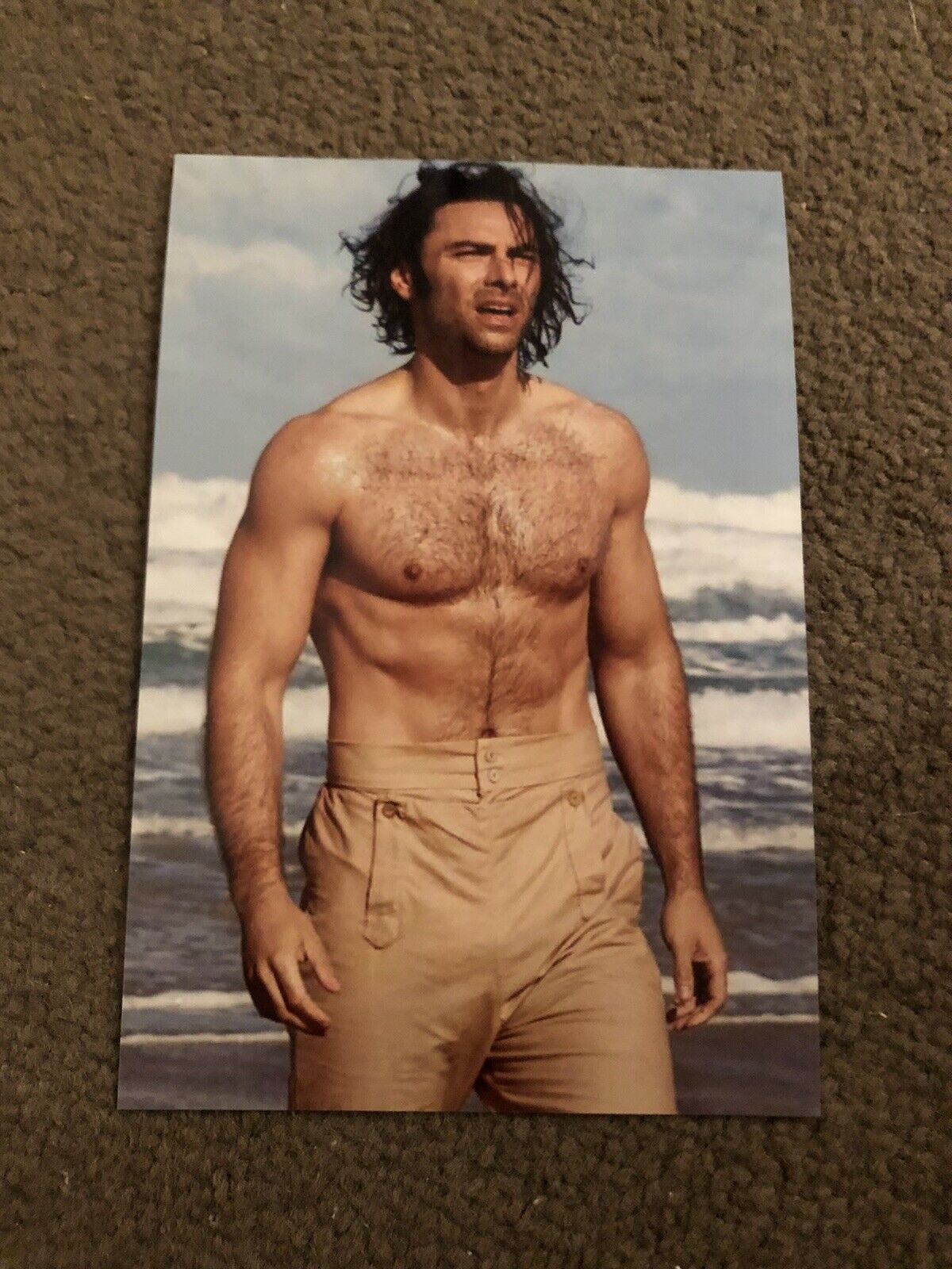 AIDAN TURNER (POLDARK) UNSIGNED Photo Poster painting 6x4”