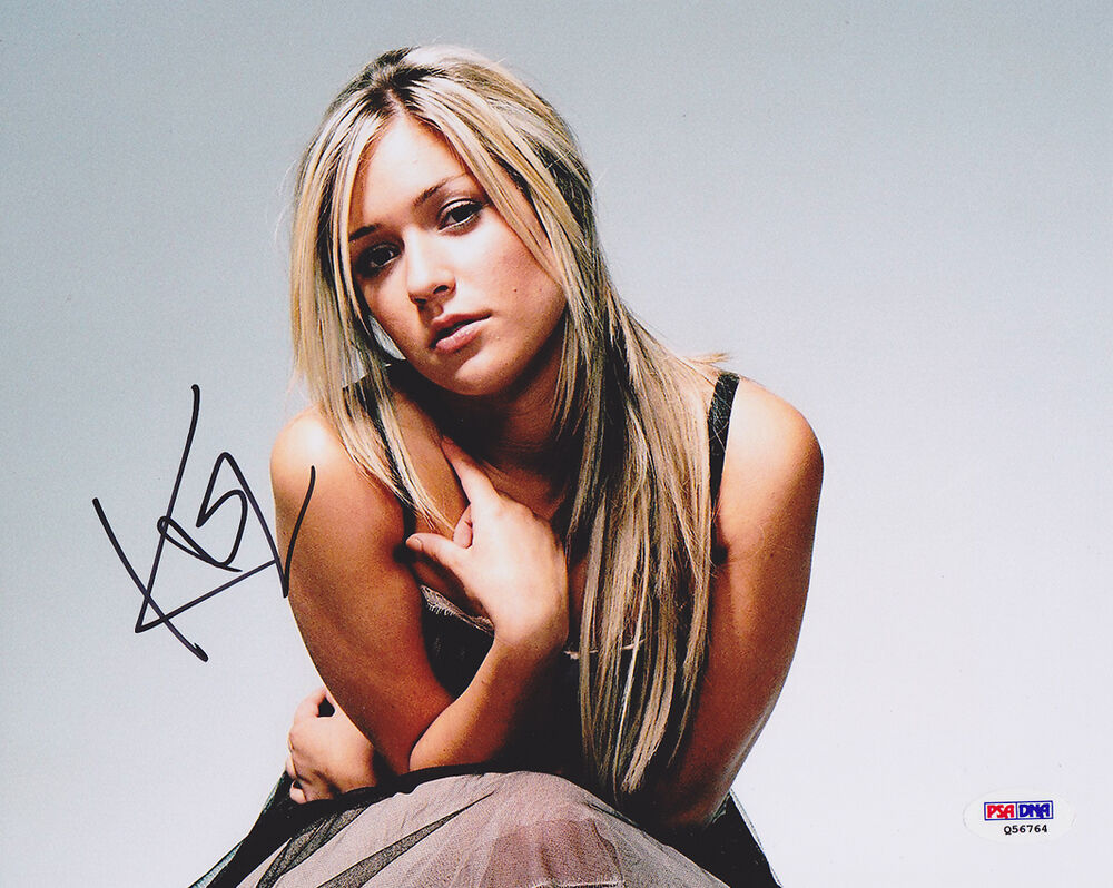 Kristin Cavallari SIGNED 8x10 Photo Poster painting MTV The Hills HOT PSA/DNA AUTOGRAPHED